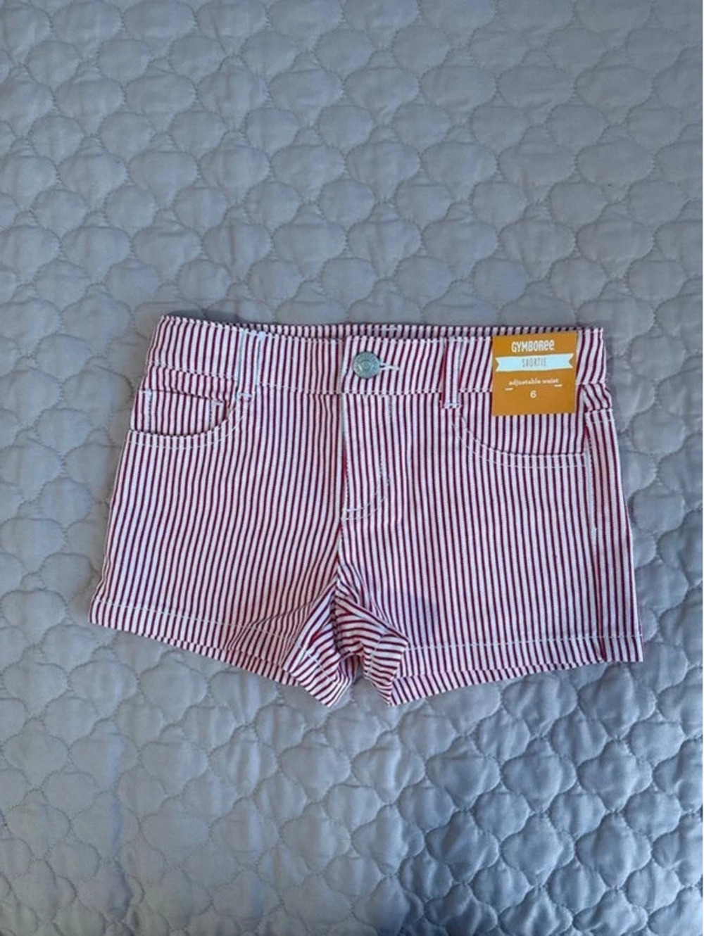Gymboree Candy Cane Striped Shorts